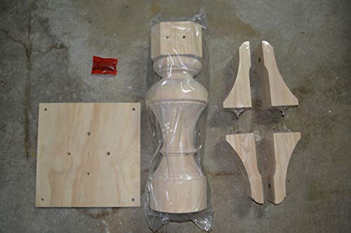 Bingltd 29 Tall Taylor Round Pedestal Table Base Pd R2901 Rw Unf Pricepulse