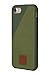 Native Union CLIC 360 Case - Military Grade Drop-Proof Protective Cover Made with British Millerain Waxed Canvas for iPhone 7, iPhone 8 (Olive)