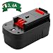 Upgraded 3600mAh HPB18 Replacement for Black and Decker 18V Battery HPB18-OPE 244760-00 A1718 FSB18 FS18FL Firestorm Cordless Power Tools primary