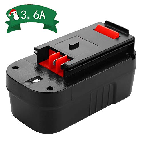 Upgraded 3600mAh HPB18 Replacement for Black and Decker 18V Battery HPB18-OPE 244760-00 A1718 FSB18 FS18FL Firestorm Cordless Power Tools