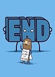 "The End Is Near" Funny Doomsday Man Cartoon