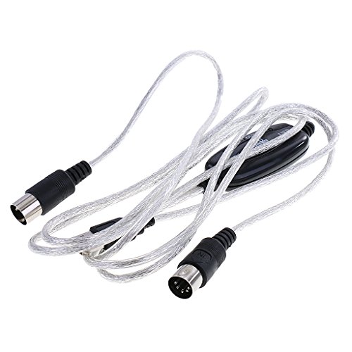image for MagiDeal Durable In Out MIDI to USB Interface Cable Musical Instrument