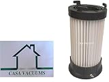 Casa Vacuums Eureka DCF-4 DCF-18 Washable & Reusable Long-Life Vacuum Filter; Replaces Eureka GE DCF1 DCF4 DCF18 Part # 62132 63073 61770 3690 18505 28608-1 28608B-1