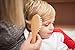 6-Piece Baby Hair Brush Set with Comb, Mirror, Handcraft Stand and Cotton Napkin | Hand Selected Natural Wood | Great Baby Shower Gift - by Natürlich Qualität
