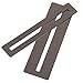 Andoer Stainless Steel Fretboard Protector Fingerboard Guards For Bass and Guitar Pack Of 2