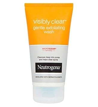 neutrogena gentle exfoliating wash