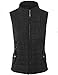 BOHENY Womens Quilted Fully Lined Lightweight Vest with Hoodie-L-BLACK_HOODIE