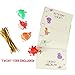 MOMONI Premium 32 Piece Valentines Day Card for Kids With Squeezable Pop-Eye Animal Keychain- Perfect for for Kids, Class Valentine Gifts, Valentine Gifts for Class, Classroom Exchange Favor