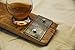 Premium Barrel Stave Whiskey Flight, Scotch Flight, Bourbon Flight, Crystal Glencairn Glass Flight (Dark Walnut)