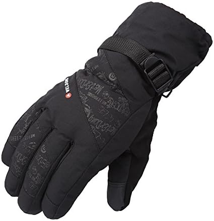 UKEE Ski Gloves, Waterproof and Windproof Winter Snow Gloves Ski, Snowboard, Motorcycle, Bike, Ski Gloves for Men and Women