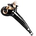 Automatic Hair Steam Curler ARINO Ceramic Hair Curler Professional Curling Iron Wand Ceramic Curling Flexible Hair Curlers for Beautiful Style & Shine, LED Digital Display Black