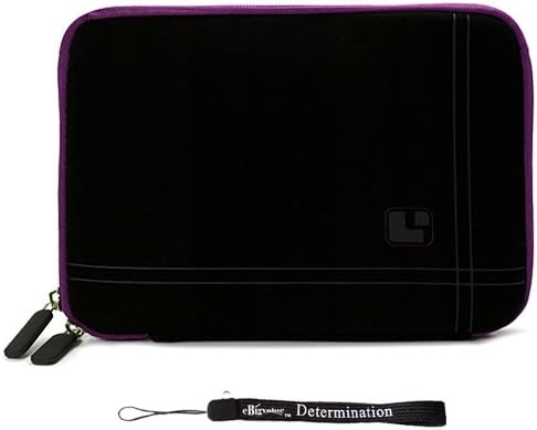 Amazon Com Purple Black Stylish Cover Sleeve Case With Bump