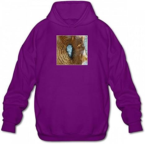 Agate Image of Close Up Of White And Swirly Brown Agate Men Hoodies Sweatshirt