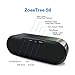 ZoeeTree S8 Bluetooth Speakers V5.0, Speakers Bluetooth Wireless with 10W HD Sound and Rich Bass, LED Flashing Light, 12H Playtime, Built-in Mic, Portable Speaker Works with Alexa