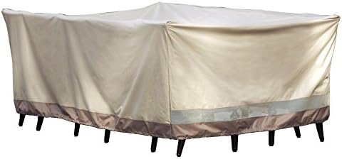 Patio Armor SF40280 Rectangle Table and Chair Set Cover