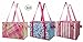 Earthwise Deluxe Collapsible Reusable Shopping Box Grocery Bag Set with Reinforced Bottom Storage Boxes Bins Cubes (Set of 3) (Pink)…