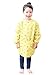Plie Waterproof Kids Art Smocks 37 Colors (Age 1-10, S-XXL size), Yellow Bear (05-S)
