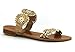 PIERRE DUMAS Women's Rosetta 4 Synthetic Sandals