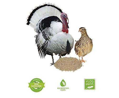 Schkade Landhandel GmbH Aufzuchtsfutter für Wachtelküken, mehlförmig, 25 kg – Bild 3