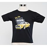 Ford Kid's Mustang T-Shirt, Black, 3T
