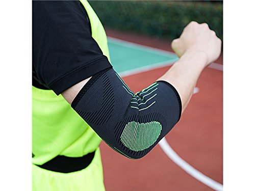 Huasen Sports Safe Guard Elbow Sleeve Elbow Compression Sleeve Elbow Support for Men Cycling Sports