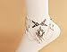 Wowlife Retro Lace Anklets Sexy Beads Anklet Foot Sandal Beach Wedding Jewelry Lace Ankle Bracelet Women Anklet Bracelet for Girls Female ¡­