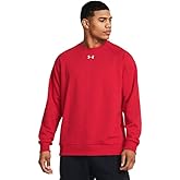 Under Armour Men's Rival Fleece Crew, (601) Red / / White, XX-Large