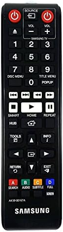 Genuine Samsung BD-F7500 / BDF7500 Blu Ray Remote Control