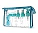 Tsa Approved Travel Toiletry Bottles Leakproof Containers Kit (BPA FREE) Travel Accessories - 10 Pieces/Clear Bag