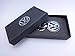 Volkswagen Keychain Car Accessories Keyring Wire Rope Key Chain with Chrome effect