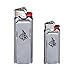 LighterBro Micro Compact Stainless Steel Lighter Sleeve - Multi-Tool Lighter Case