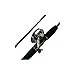 Ugly Stik Spincast Combo Kit, 5' - Light, Black, Model:1147800