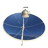 Vogvigo Portable Solar Cooker 1.5m Parabolic Solar Cooker 1800W