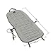AUDEW Universal Heated Car Seat Cushion Cover 12-volt Plug's Into Cigarette Lighter