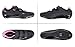 Tommaso Pista Women's Road Bike Cycling Spin Shoe Dual Cleat Compatibility - Black/Pink - 39