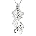 NY Jewelry 925 Sterling Silver Goldfish Design Pearl Cage Locket Pendants for Women Jewelry Making