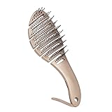 Scalp Massage Hair Brush Comb Round Teeth Hairbrush for Curly Straight Hair Anti-static Hairstyling Tools