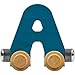 NameTrain Bright Finish Letter Cars - A (Colors may vary)