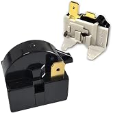 1 pin QP2-4.7 Start Relay and Overload Kit | Fits Mini Fridge,Compact Refrigerator,Beverage &amp; Wine/Beer Cooler,Deep Freezer