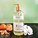 Nature's Baby Organics Shampoo & Body Wash, Vanilla Tangerine, 16 oz | Babies, Kids, & Adults! Natural, Moisturizing, Soft, Gentle, Rich, Hypoallergenic | No Chemicals, Parabens, SLS, Glutens