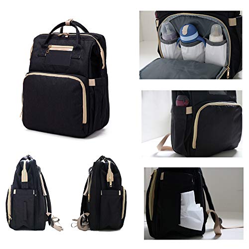 3 in 1 Travel Foldable Baby Bed, Portable Diaper Changing