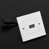 Ancable 1 Port HDMI Wall Box EU White Faceplate Flush Mount view 6