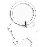SHTALHST Dog Keychain Cute Dog Keychain Gift for Pet Lovers Golden Retriever Key Chain for Women