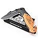 BearCraft Folding Knife in Carbon Design Inclusive **Free eBook** | Outdoor Survival Pocket-Knife | One-Hand Rescue Knife with Glass Breaker and Belt Cutter