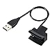 Eityilla Fitbit Alta Charger, 1ft USB Charger Replacement Charging Charger Cable Cord for Fitbit Alta (2-Pack Black)