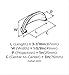 Amerock | Cabinet Cup Pull | Satin Nickel | 3 inch (76 mm) Center to Center | Cup Pulls | 1 Pack | Drawer Pull | Drawer Handle | Cabinet Hardware