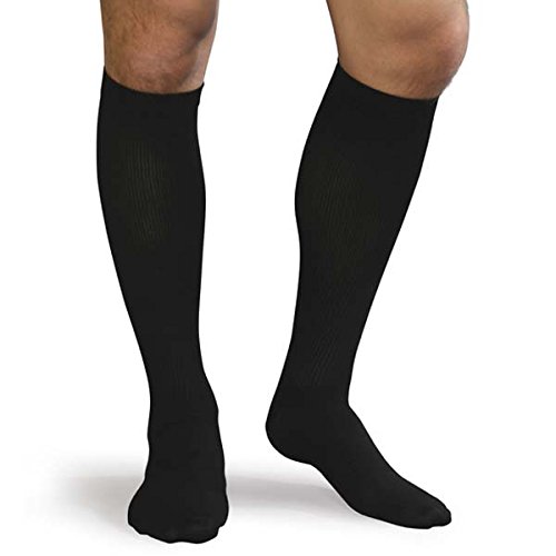 Advanced Orthopaedics 9503 - N 30-40 mm Hg Compression Mens Support Socks, Navy - Small