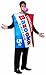 Rasta Imposta Men's Topps Bazooka Gum Piece, Red/White/Blue, One Size
