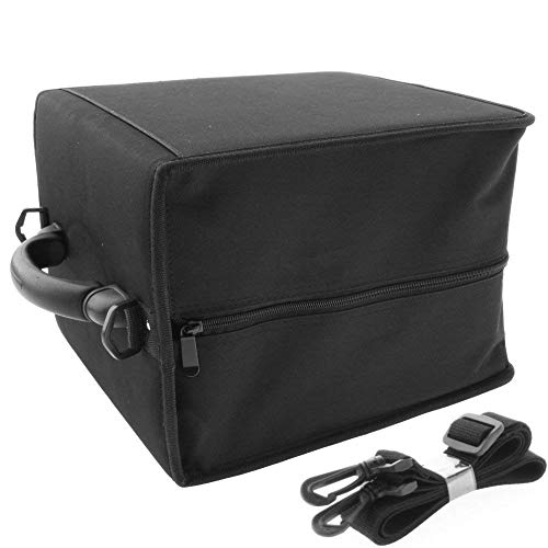 CD Care 520 CD/DVD Binder PU Leather Nylon Material Plus Bonus Carrying Strap Reinforced Handle (Frustration-Free Packaging) (Full Black)