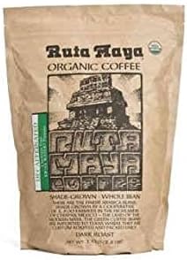 Ruta Maya® Organic Decaffeinated Coffee Dark Roast Whole Bean 2 Count - 2.2 Lbs. Each